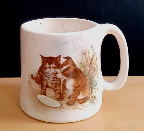 Kitten puppy tankard shape - puppy,