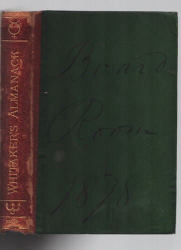 Whitaker almanack for - almanack,
