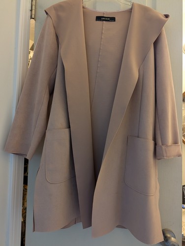 Zara coat women faux - zara, suede