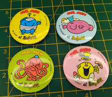 4 Vintage Mr Men Beefeater