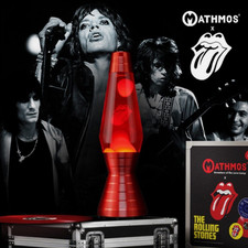 Mathmos x The Rolling Stones Lava Lamp Limited edition numbered 1000 RECEIPT INC
