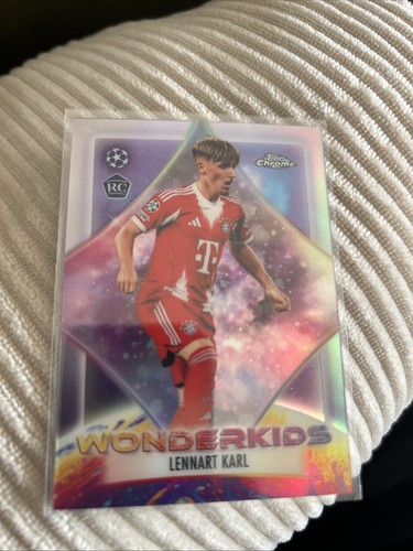 Topps chrome ucc lennart - topps,