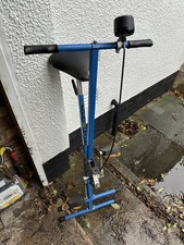 Exercise Bike “fold A Cycle “ Blue Steel Frame Vintage 
