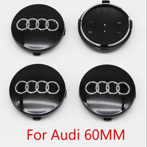 Audi wheel centre caps hub - 4x,