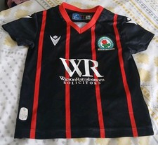 Macron Blackburn Rovers Away Shirt 2024-25 Size 1-2 Years 22" Chest 