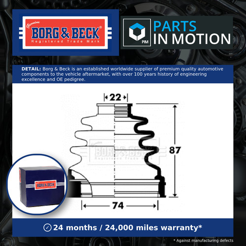 Joint boot fits ford focus - boot,