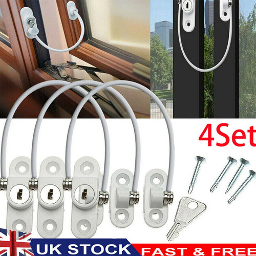 4pcs window door restrictor - window,