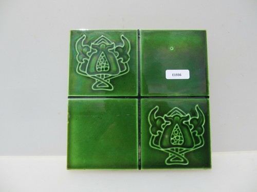 Antique ceramic tile - ceramic,
