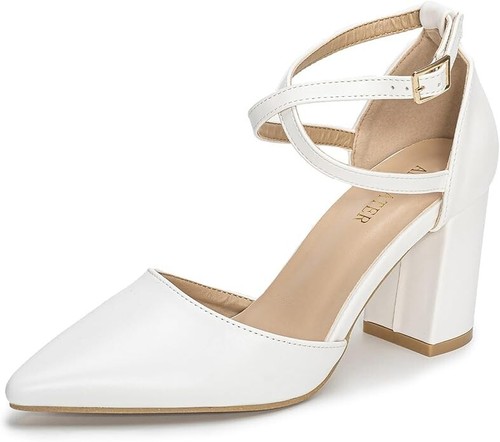 Mid block heel court - mid,
