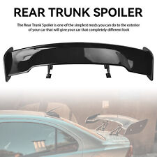 57" 145cm Universal Racing GT Style Down Force Trunk Spoiler Wing Glossy Black L
