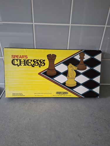 Spears chess set - set, edition