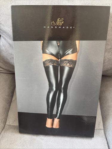 Noir handmade stockings - handmade,