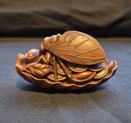 Netsuke style okimono - okimono,