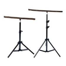 Parrot perch bird stand - parrot, wood
