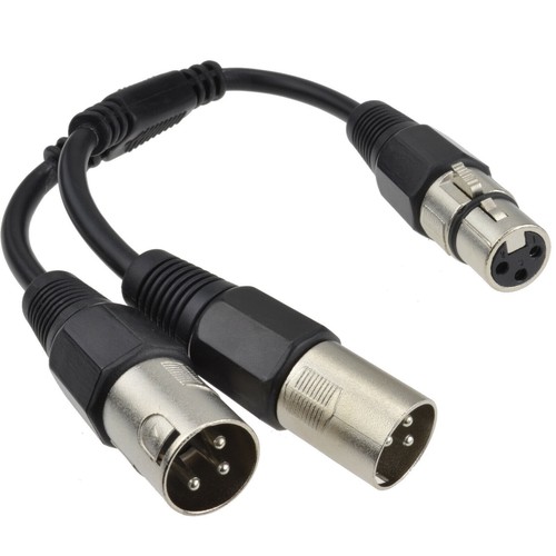 Xlr splitter cable female - xlr,