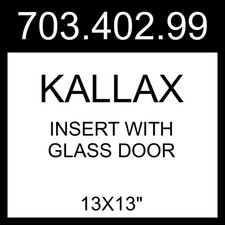 IKEA KALLAX Insert With Glass