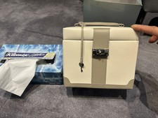 dulwich designs leather jewellery box, in original box