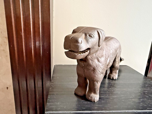 Antique figural dog - figural,