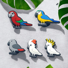 Parakeet 5-Pack Shoe Charms