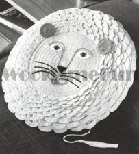 Crochet pattern lion animal - pattern, lion/animal