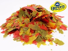 HERONS Multi Vitamin Flakes TROPICAL FLAKES FISH FOOD Cichlid Goldfish Tetra Min