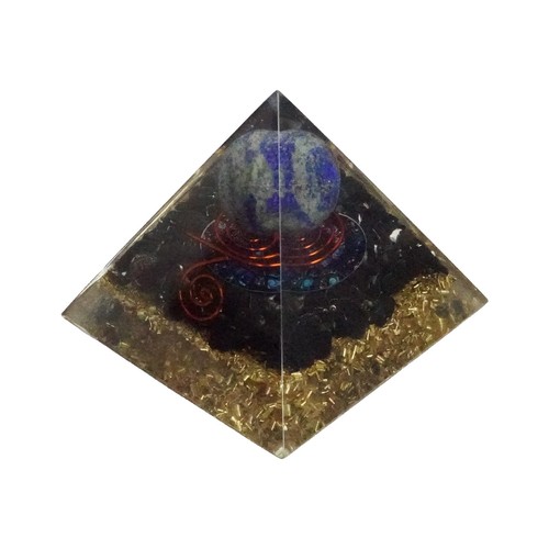 Amethyst orgone pyramid - orgone,