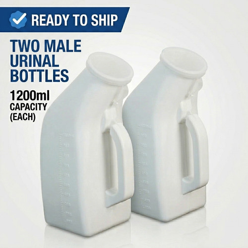 Male urinal bottle 1200ml - urinal,
