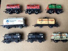 Hornby & Others Large Job Lot Of Tanker Wagons OO Gauge