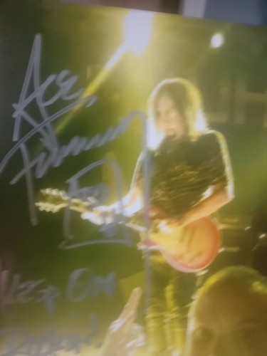 Ace frehley autographed - ace, 8×10