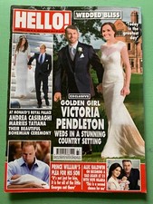 HELLO! mag 16-Sep-2013 VICTORIA PENDLETON Abbey Clancy Alec Baldwin Joan Collins