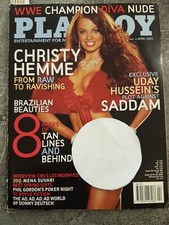 Playboy Magazine Apr. 2005 Courtney  Rachel Culkin,Christy Hemme,Mena Suvari 