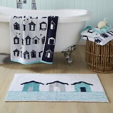 Bath Mat Beach Huts Anti-Slip