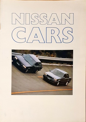 Nissan range brochure 1987 - range,