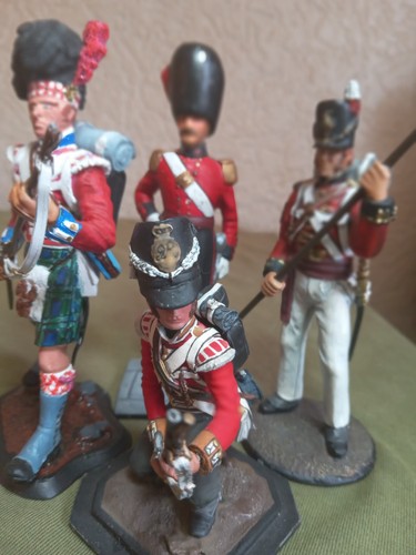 British metal figures - 4, high