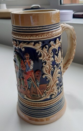 Ceramic beer stien - ceramic,