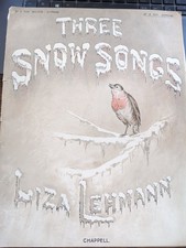 THREE SNOW SONGS -PIANO/