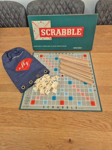 Vintage scrabble board game - scrabble,