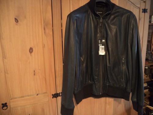 Autographblack leather - m&s,