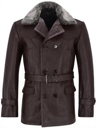 Men german pea coat - german,