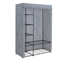 Home covered double wardrobe - home,