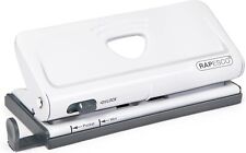 Personal Adjustable 6-Hole Organizer/Diary Punch, 10 Sheet Capacity, White