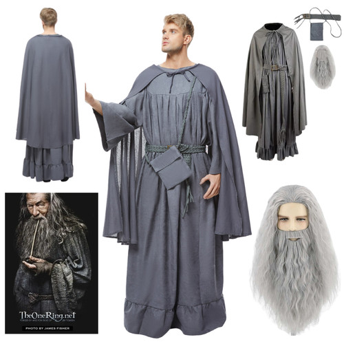 Gandalf costume cosplay white - gandalf,