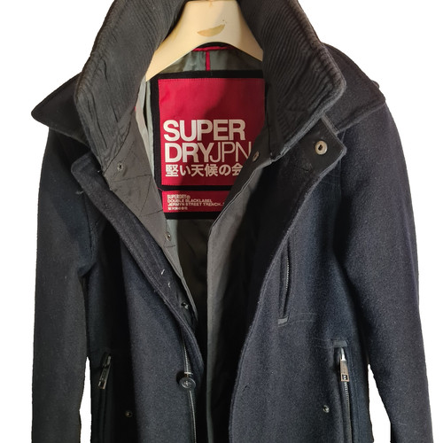 Mens superdry double black - superdry,