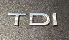 AUDI TDi - CAR BADGE / EMBLEM