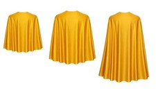 Adults Plain Yellow Superhero