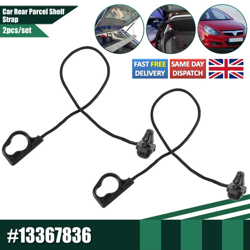 Rear parcel shelf string - x2,