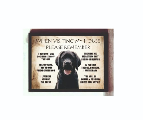When visiting house - when,