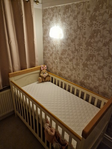 Cot bed with - cot, height