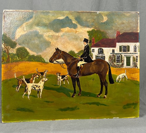Huntsman and hounds - huntsman,