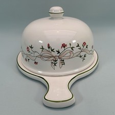 Vintage Eternal Beau Cheese Dome Dish 80’s Retro Kitchen HTF